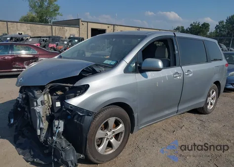 2012 Toyota Sienna Le 8 Passenger from USA, damaged, VIN 5TDKA3DC0CS015689